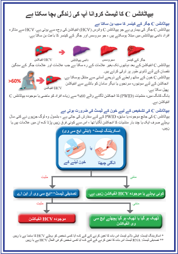 ہیپاٹائٹس C کا ٹیسٹ کروانا آپ کی زندگی بچا سکتا ہے（測試丙肝 可救你一命）