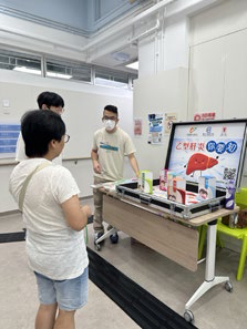 西贡地区康健中心健康推广摊位